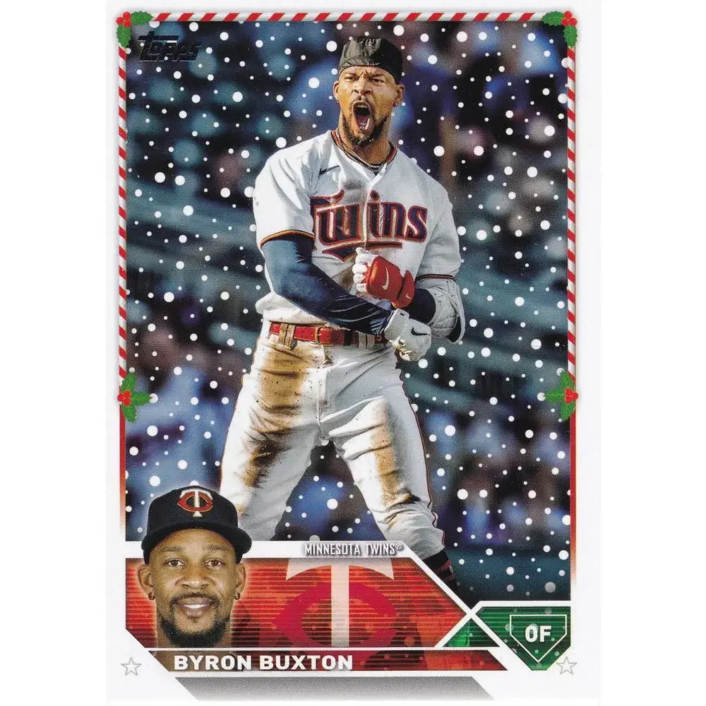 2023 Topps Holiday Byron Buxton H49 Minnesota Twins